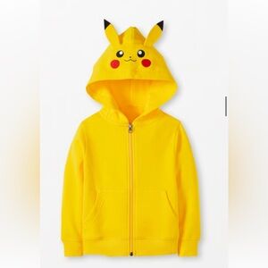 Pokemon Pikachu Yellow Kids Hoodie